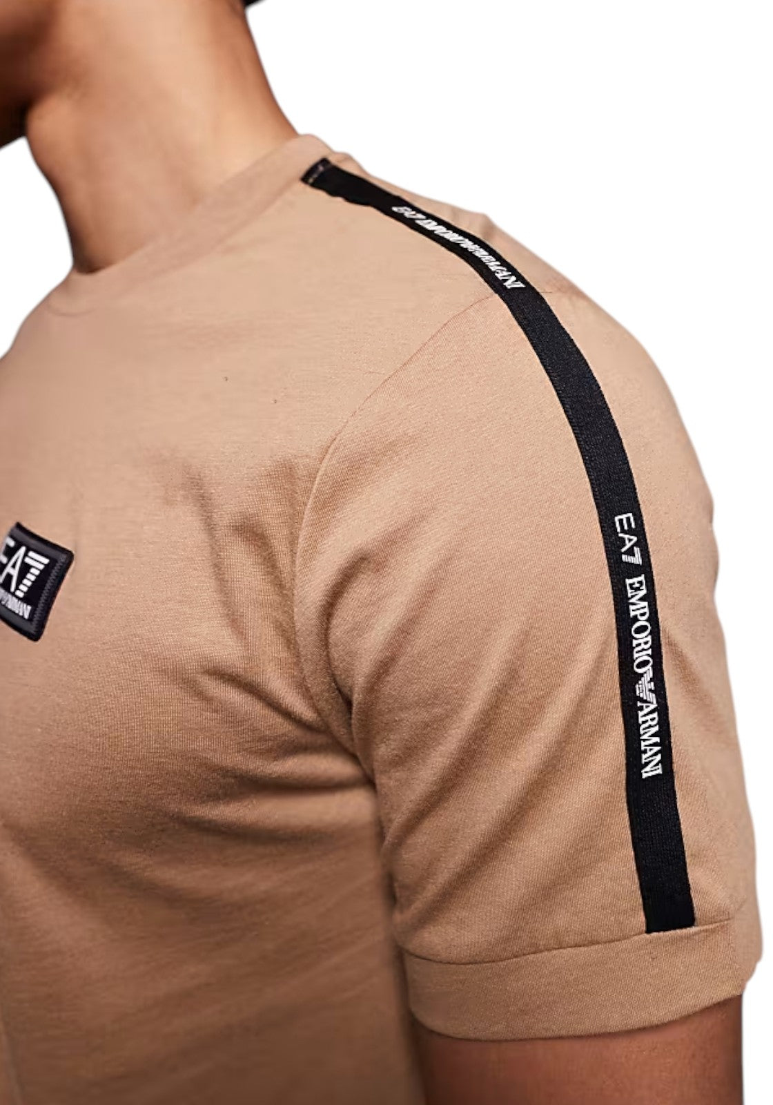 T-SHIRT E CANOTTE Cammello Ea7