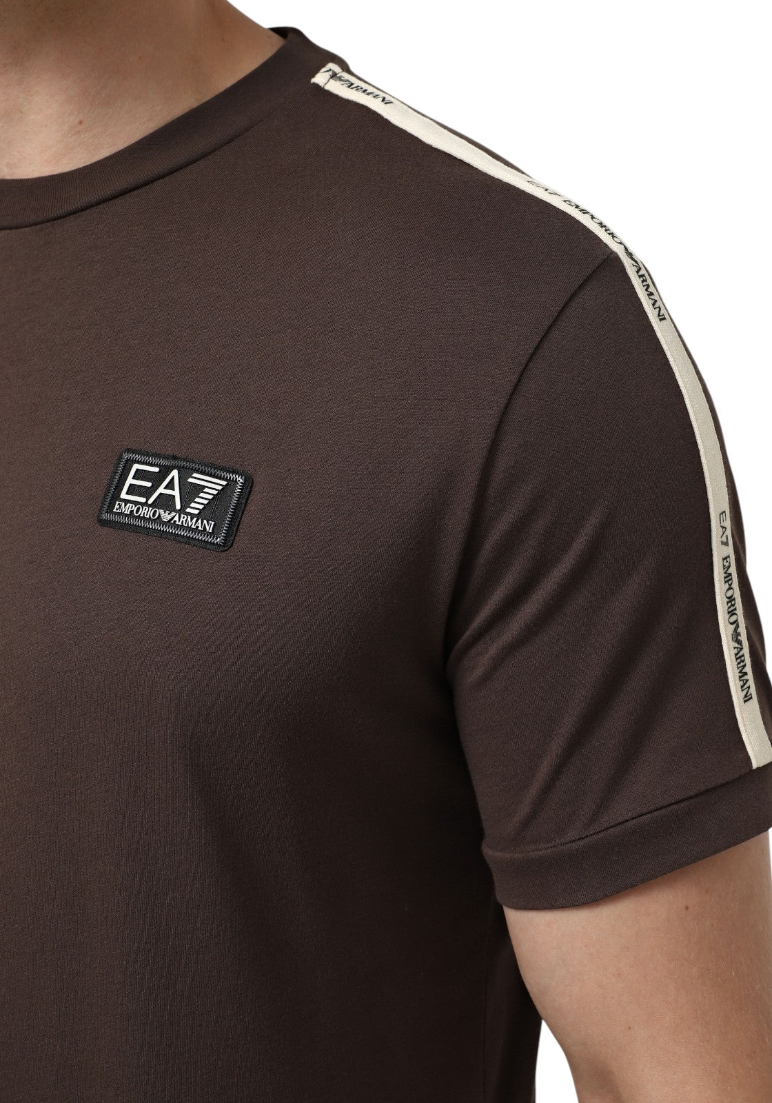 T-SHIRT E CANOTTE Marrone Ea7
