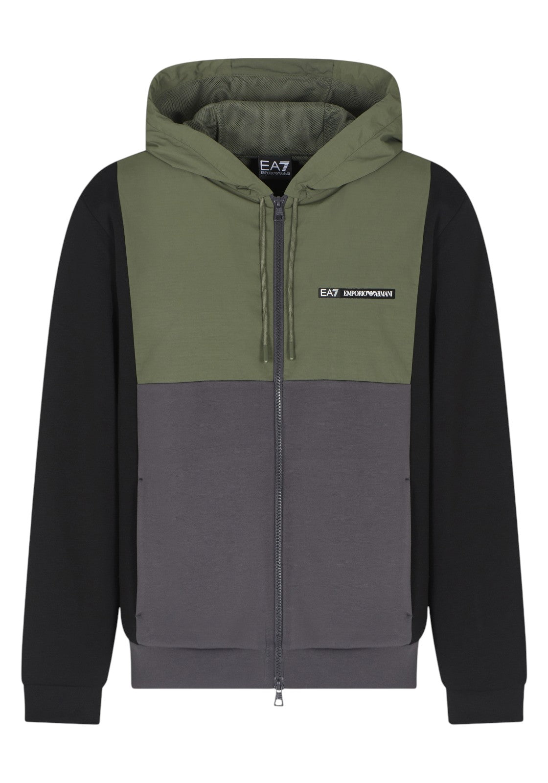 FELPE Verde/nero Ea7