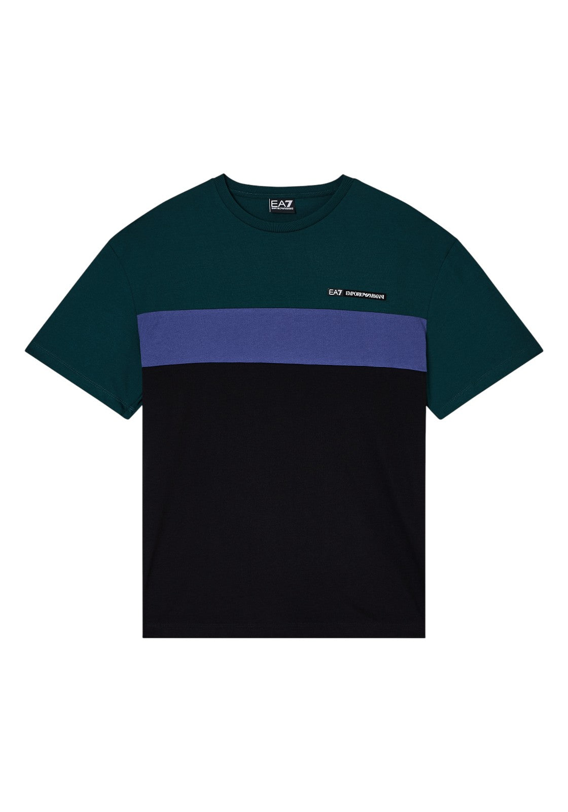 T-SHIRT E CANOTTE Nero/verde Ea7