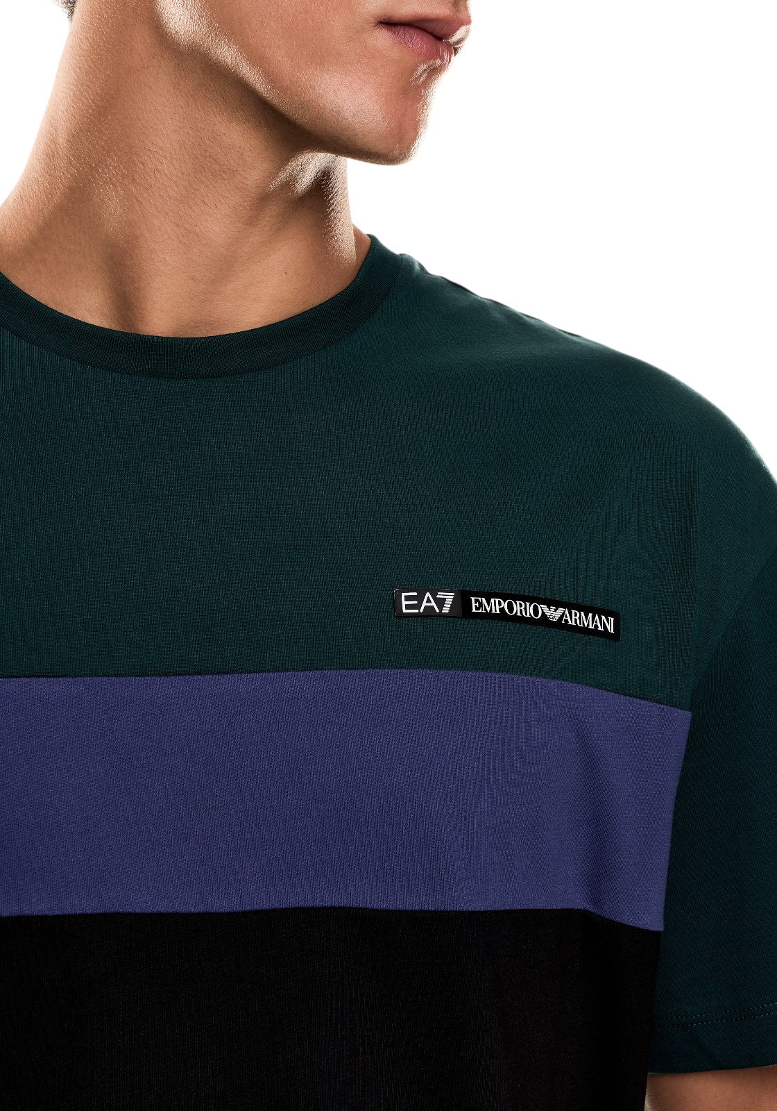 T-SHIRT E CANOTTE Nero/verde Ea7