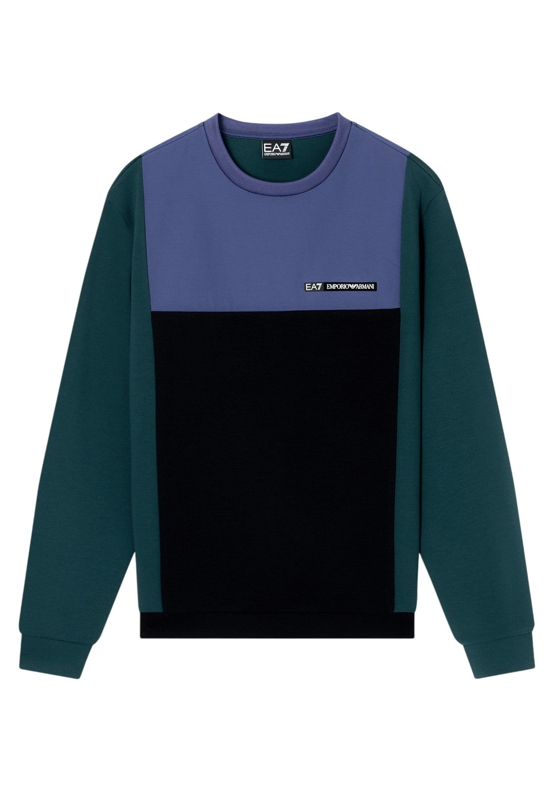 FELPE Nero/verde Ea7