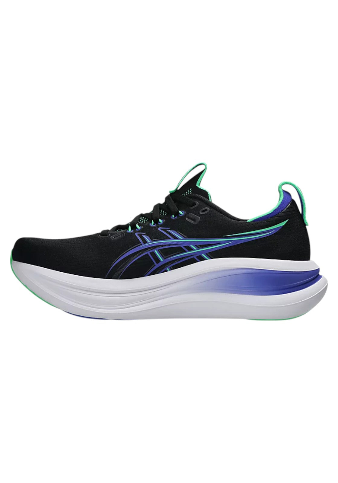 SCARPE Nero/verde Asics