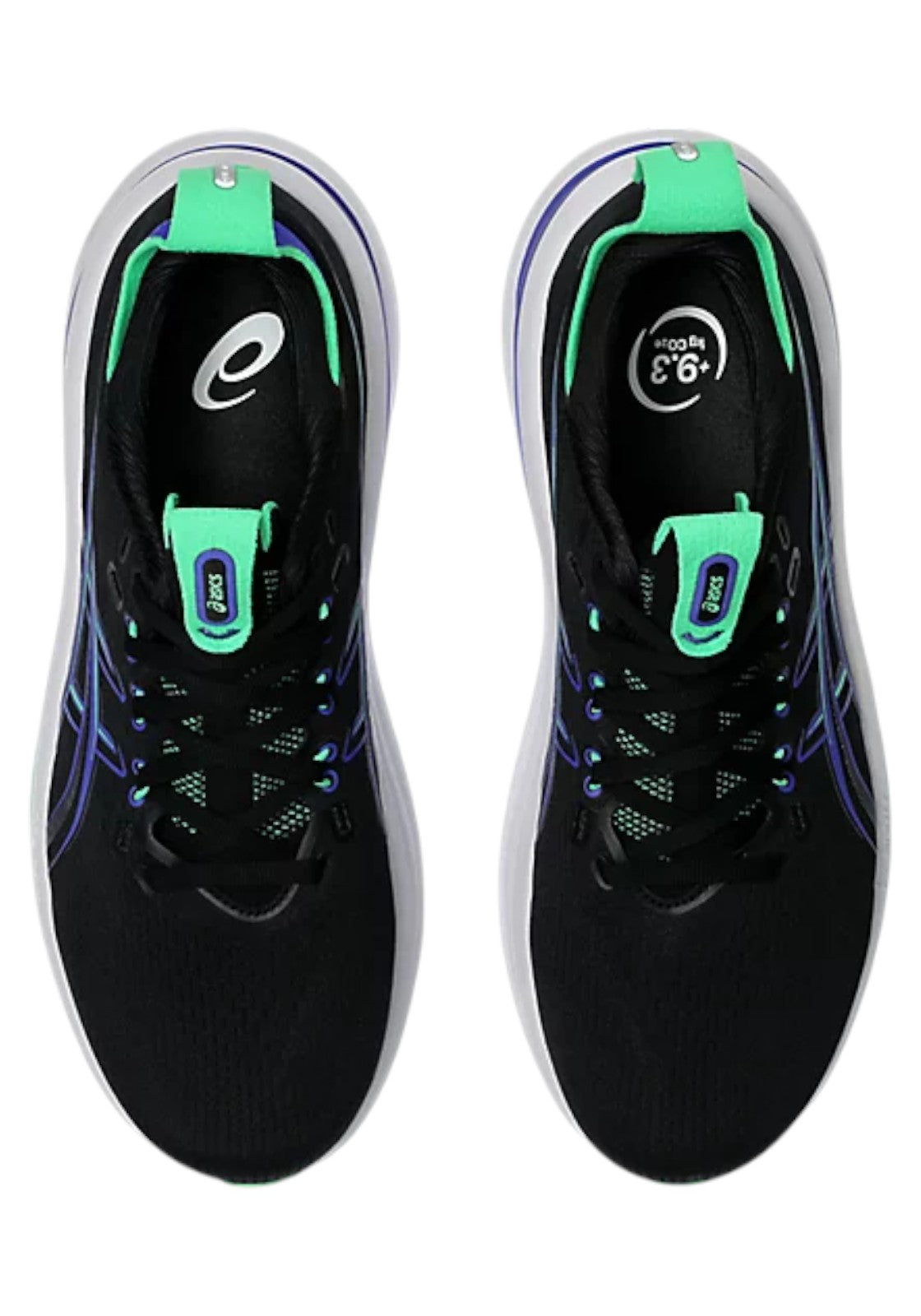 SCARPE Nero/verde Asics