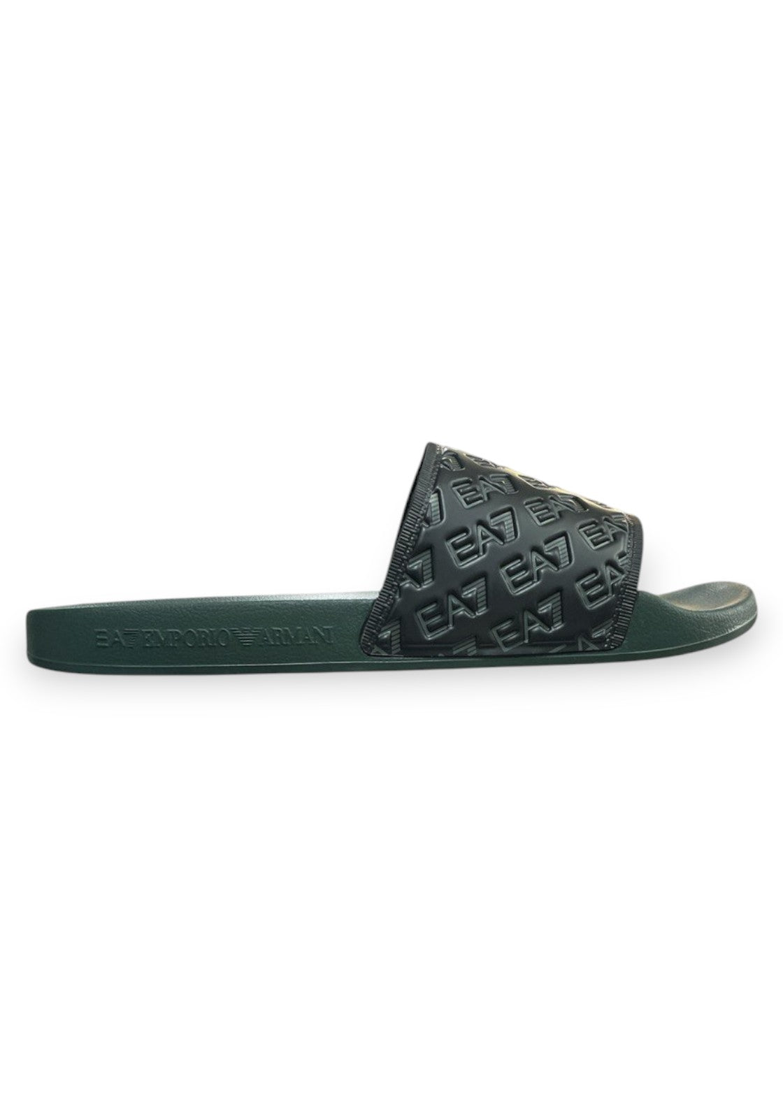 CIABATTE-INFRADITO Nero/verde Ea7
