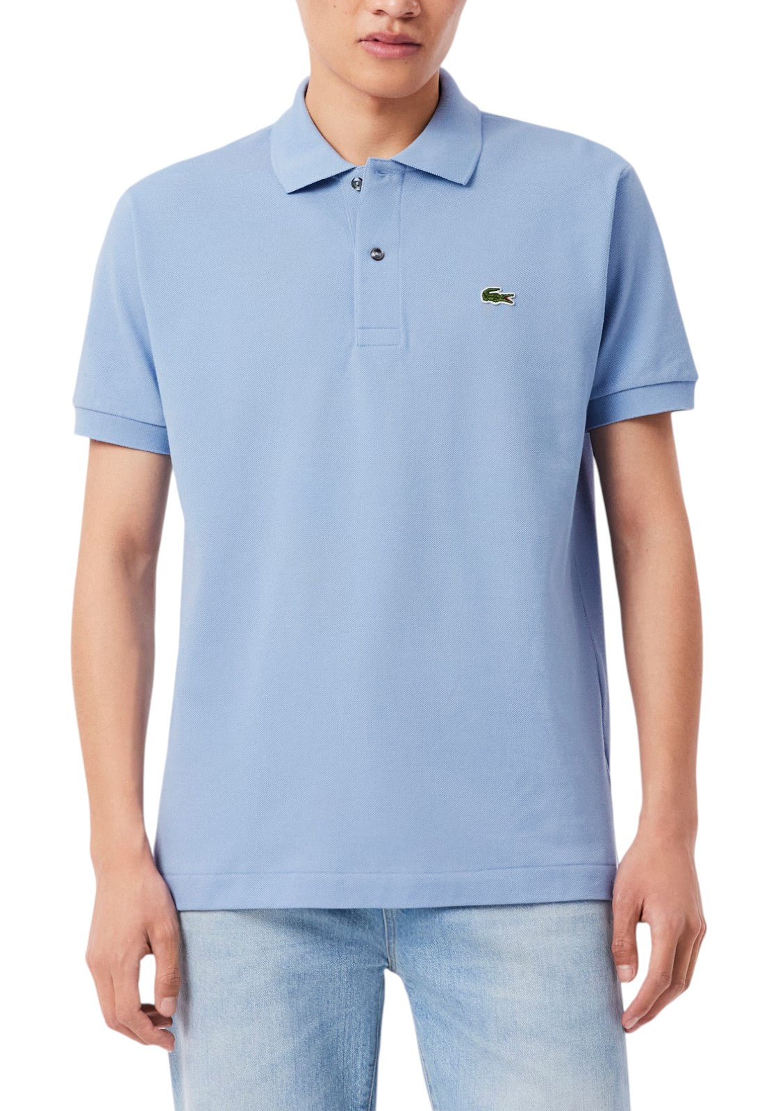 MAGLIONI E POLO Celeste Polvere Lacoste