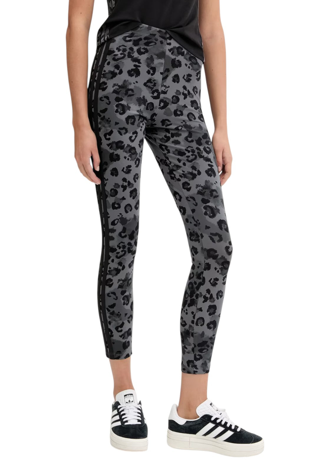PANTALONI Animalier Nero Adidas