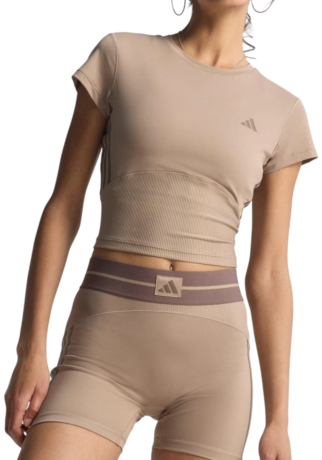 T-SHIRT E CANOTTE Beige Adidas