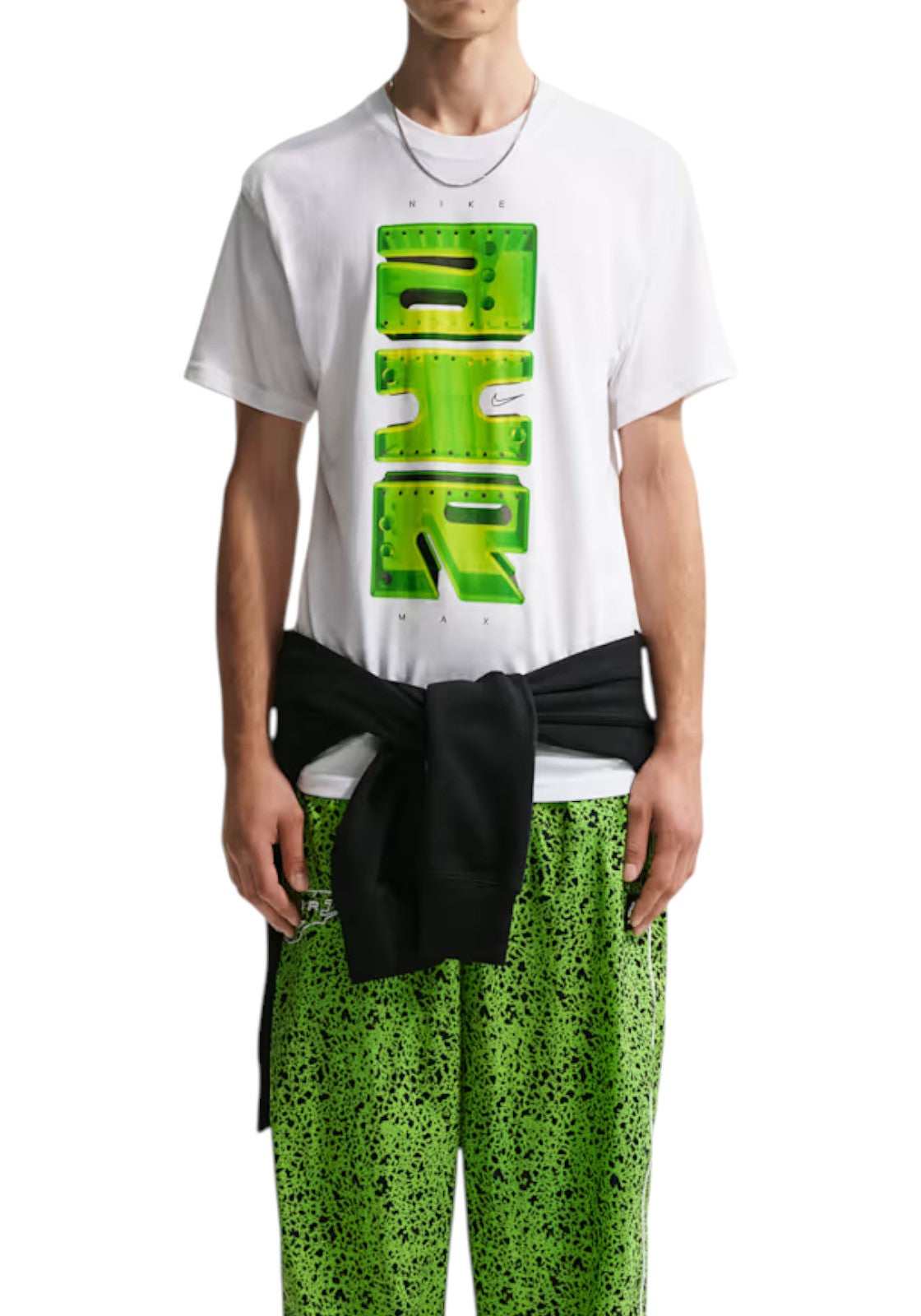 T-SHIRT E CANOTTE Bianco/verde Nike