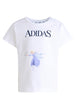 T-SHIRT E CANOTTE Bianco Adidas
