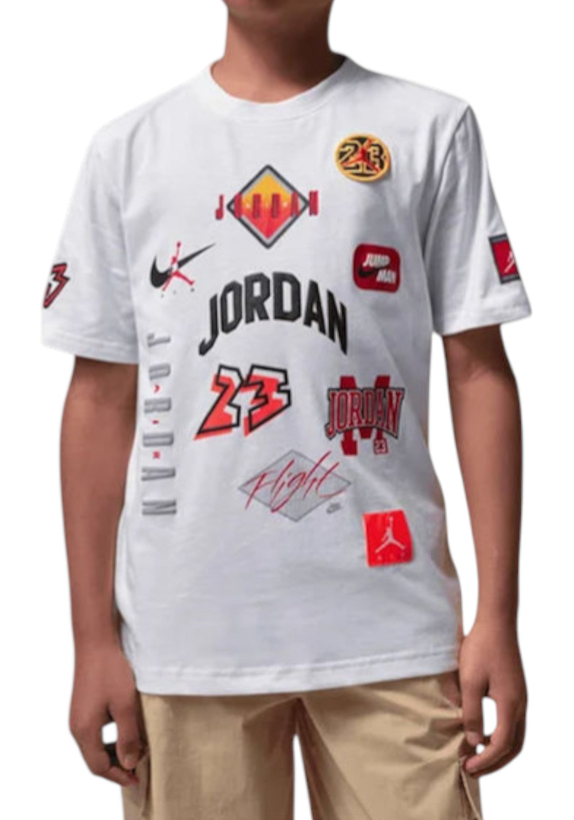 T-SHIRT E CANOTTE Bianco/rosso Nike