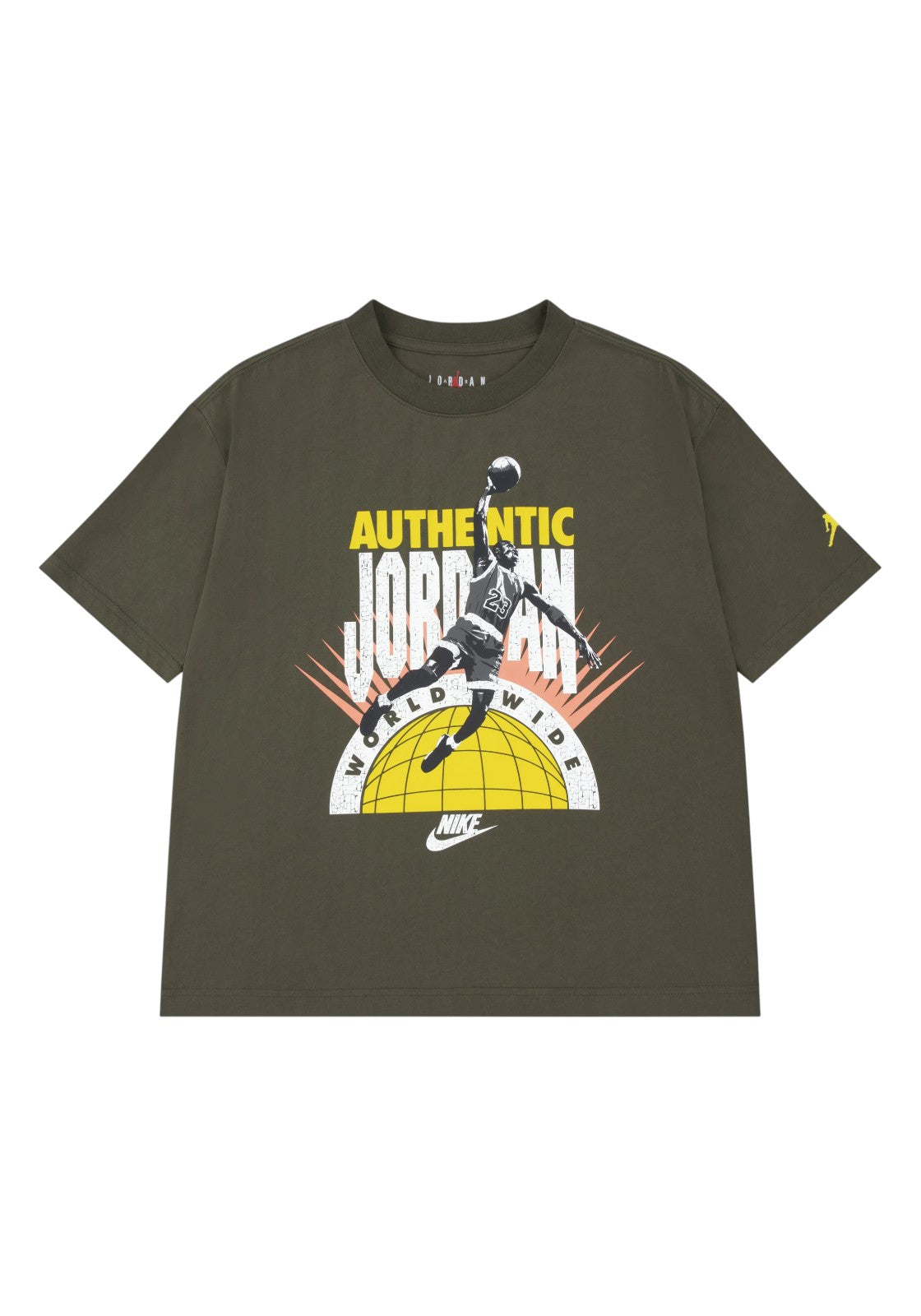 T-SHIRT E CANOTTE Verde/giallo Nike