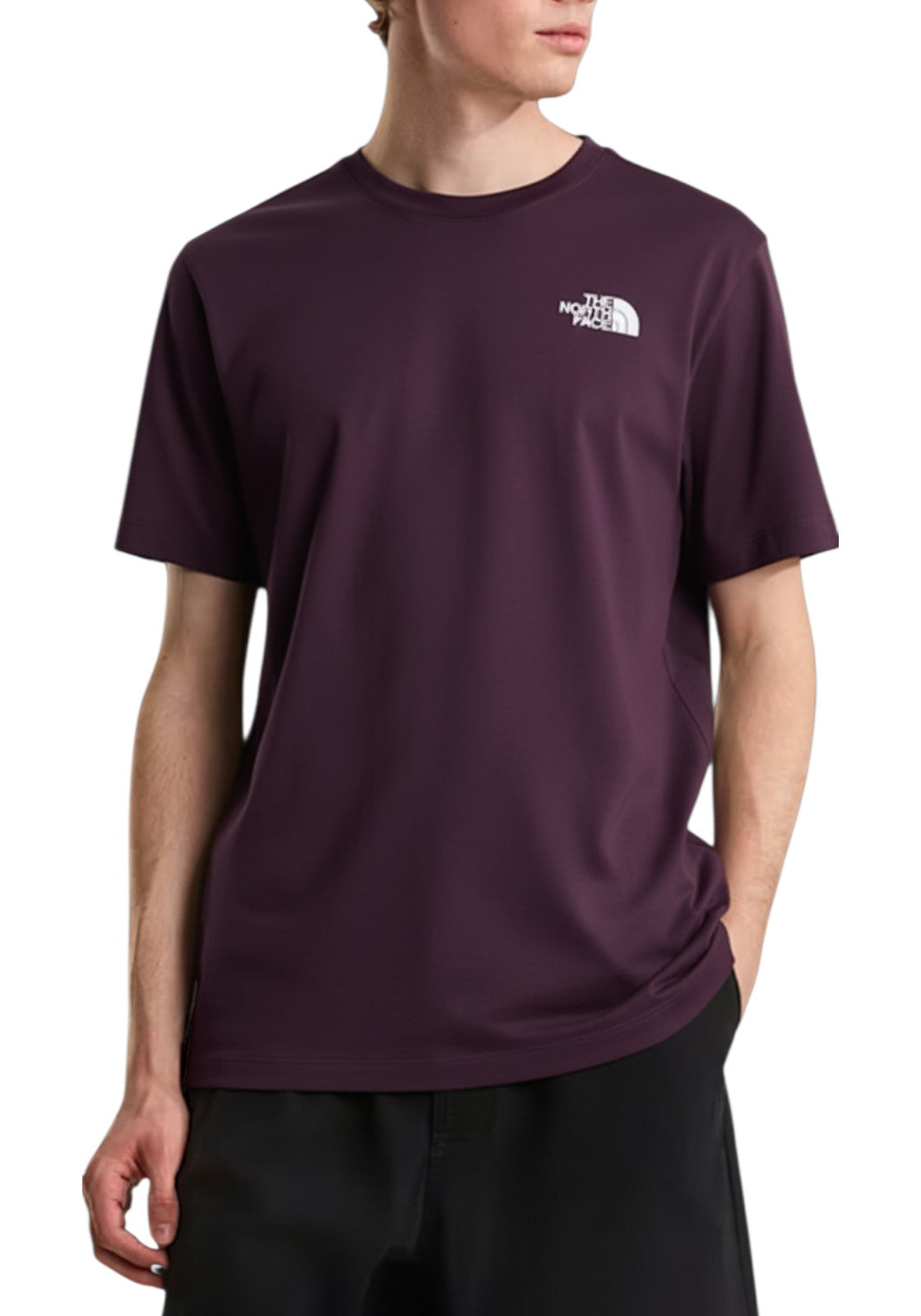 T-SHIRT E CANOTTE Viola/nero The North Face