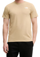 T-SHIRT E CANOTTE Beige/nero The North Face
