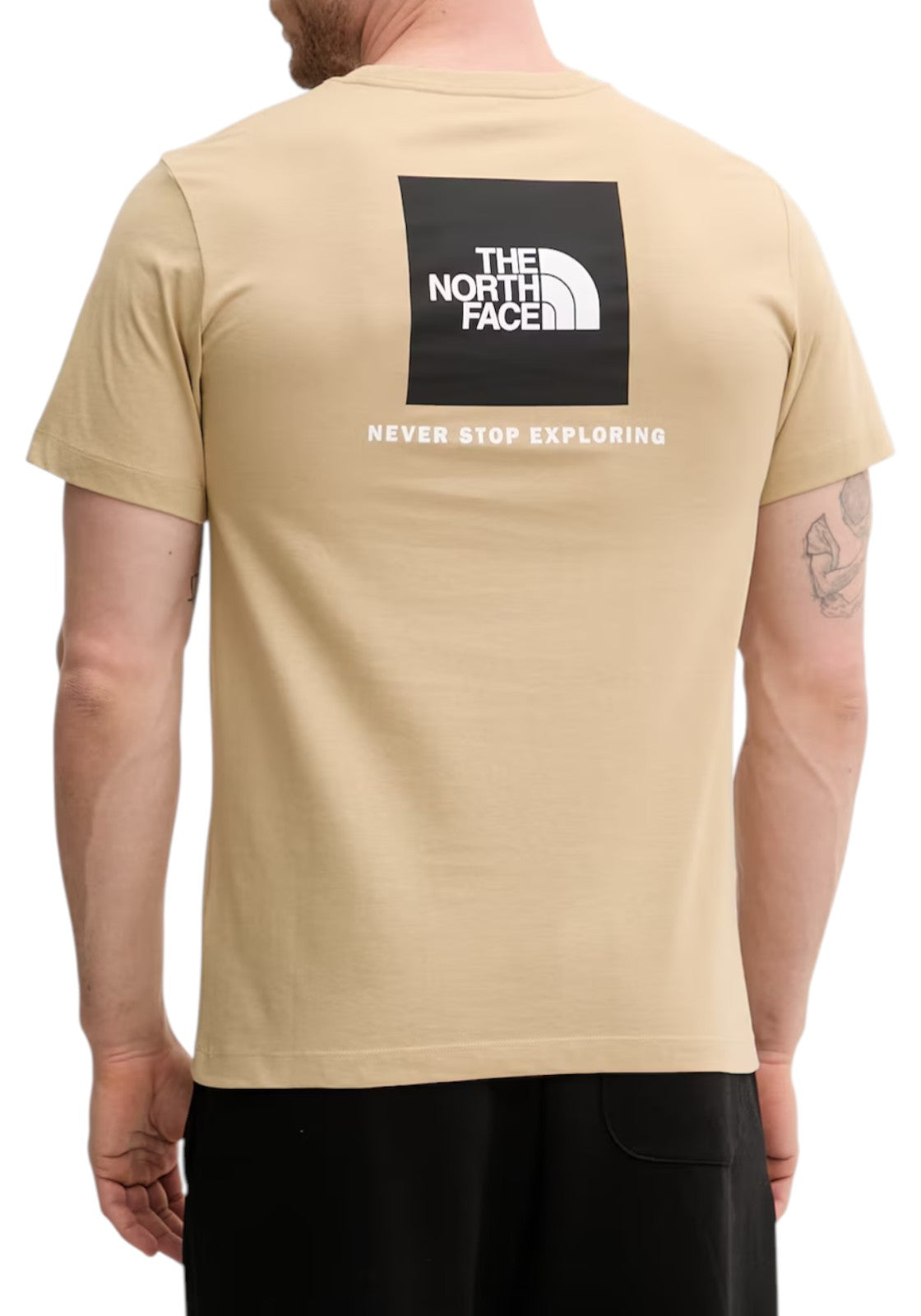 T-SHIRT E CANOTTE Beige/nero The North Face