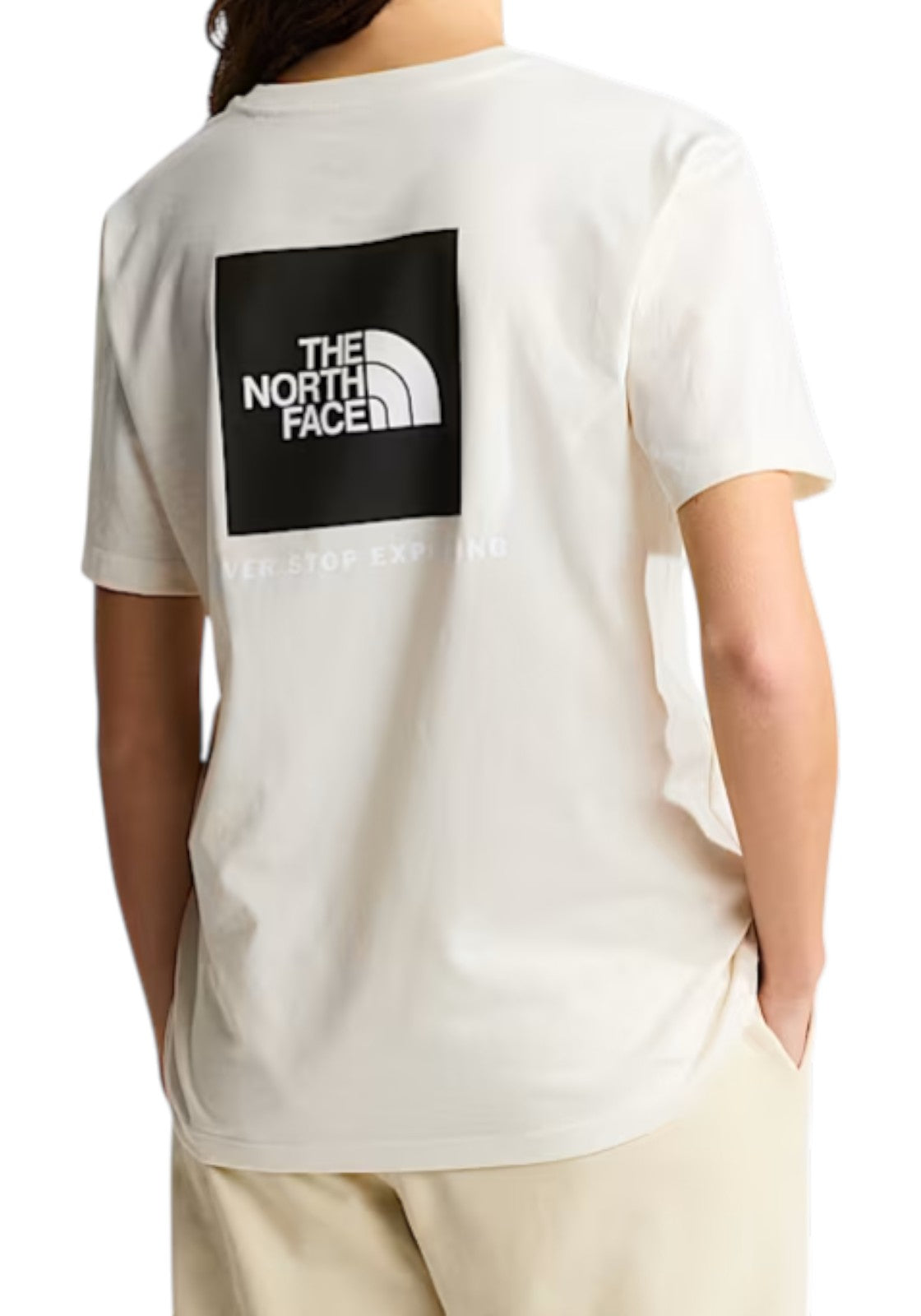 T-SHIRT E CANOTTE Panna/nero The North Face