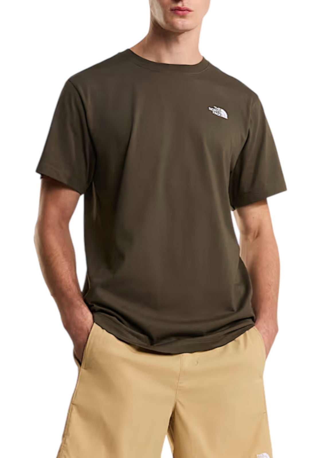 T-SHIRT E CANOTTE Verde Militare The North Face