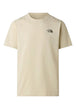 T-SHIRT E CANOTTE Beige/verde The North Face