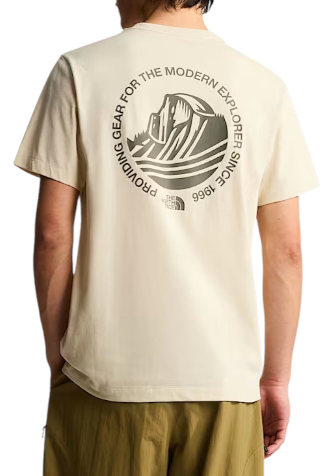 T-SHIRT E CANOTTE Beige/verde The North Face
