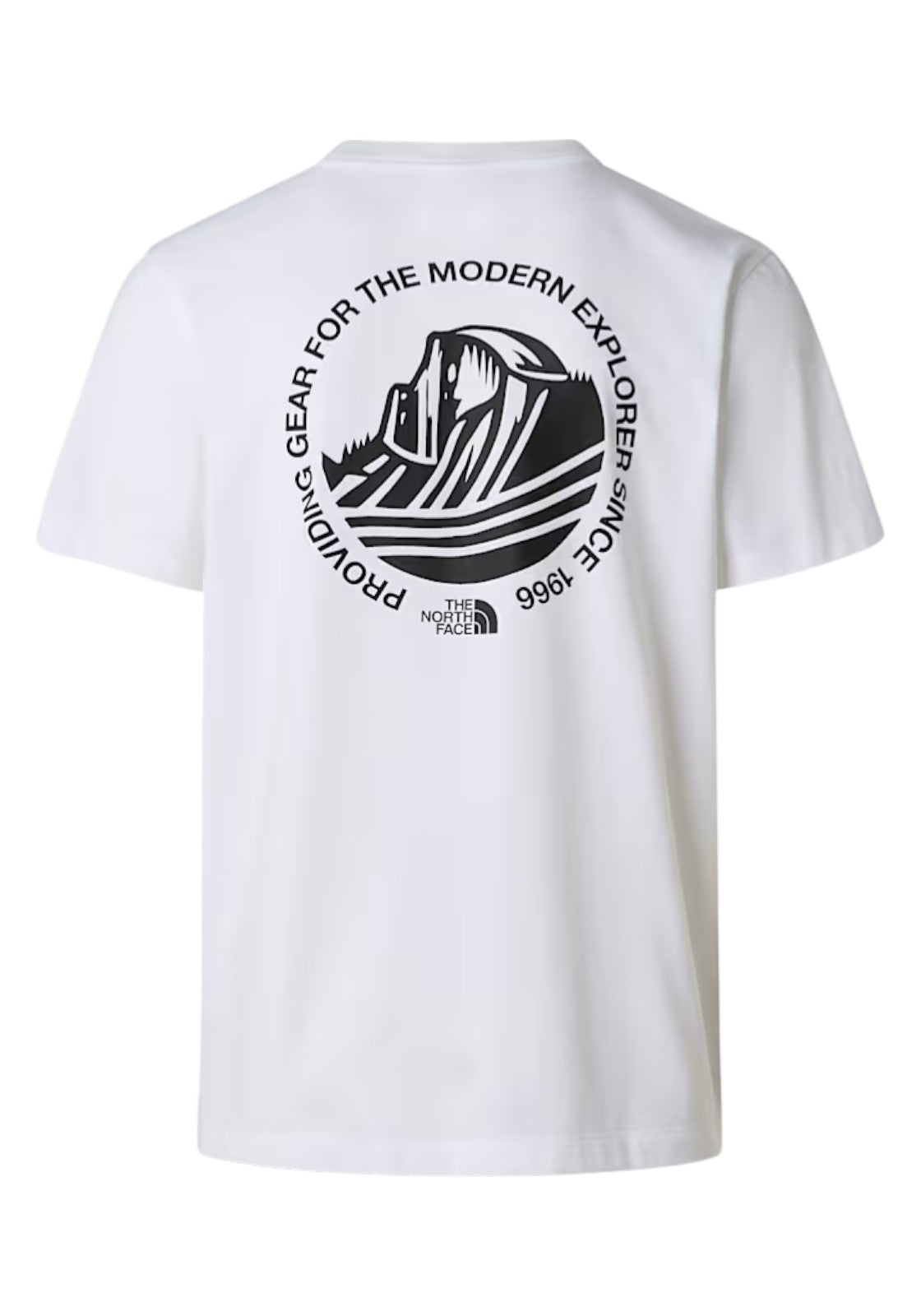 T-SHIRT E CANOTTE Bianco/nero The North Face