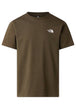 T-SHIRT E CANOTTE Verde Militare The North Face
