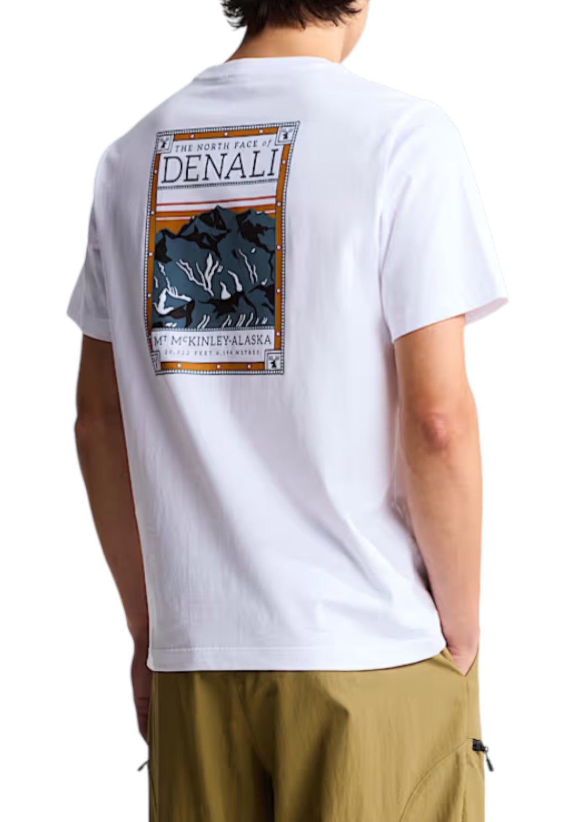 T-SHIRT E CANOTTE Bianco/grigio The North Face
