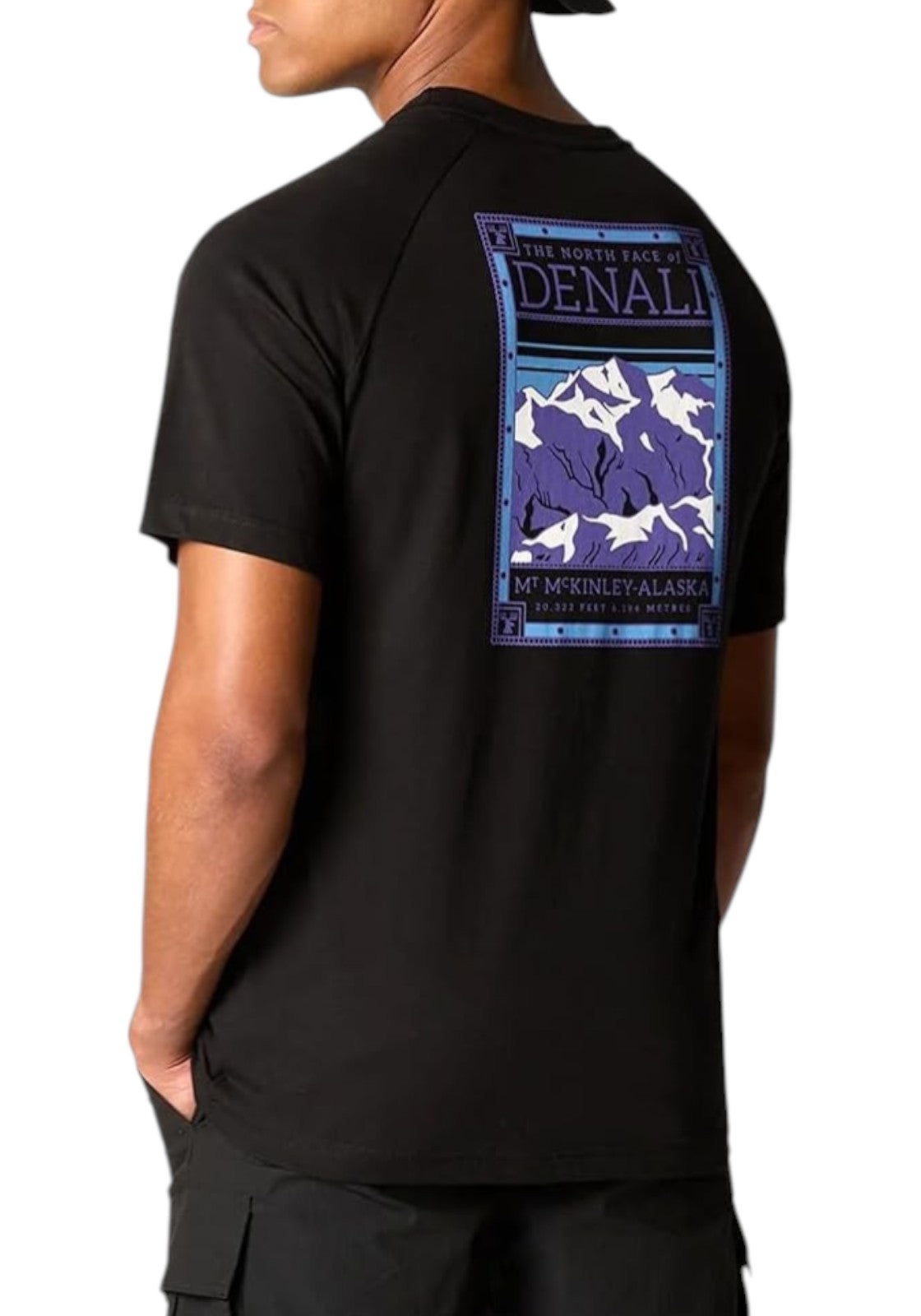 T-SHIRT E CANOTTE Nero/viola The North Face