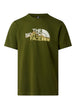 T-SHIRT E CANOTTE Verde/beige The North Face