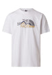 T-SHIRT E CANOTTE Bianco/grigio The North Face