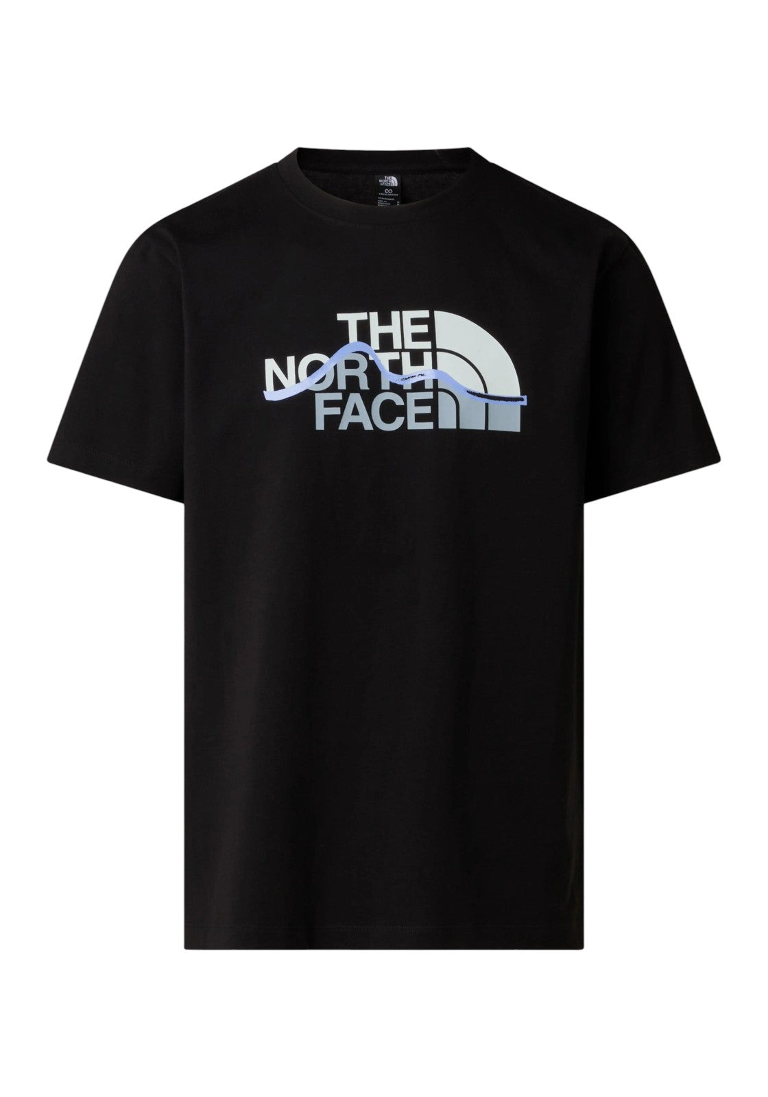 T-SHIRT E CANOTTE Nero/grigio The North Face