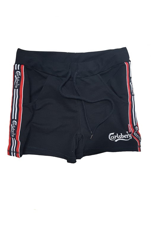 PANTALONCINI Nero/rosso Carlsberg