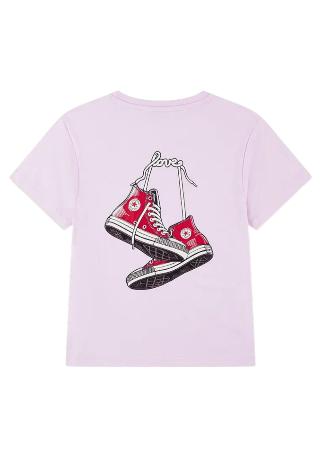 T-SHIRT E CANOTTE Rosa Converse