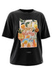T-SHIRT E CANOTTE Nero/arancio Cafenoir