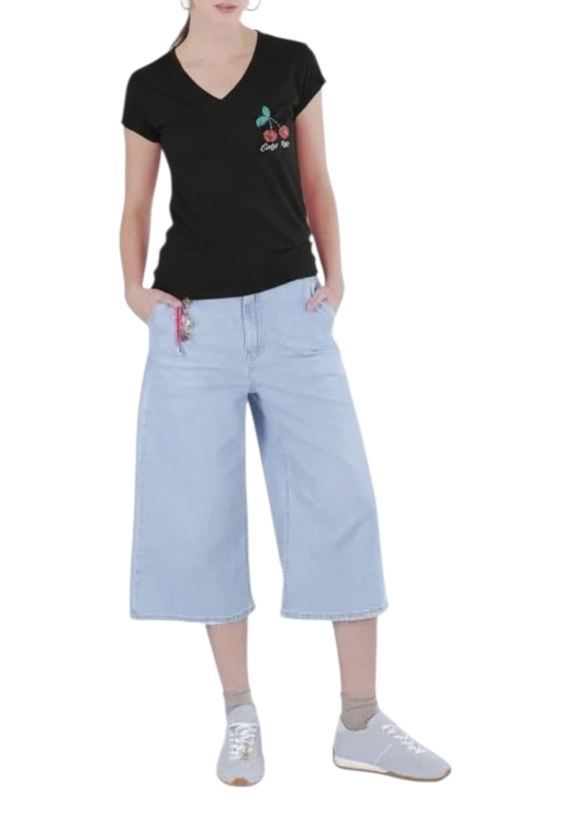T-SHIRT E CANOTTE Nero/rosso Cafenoir