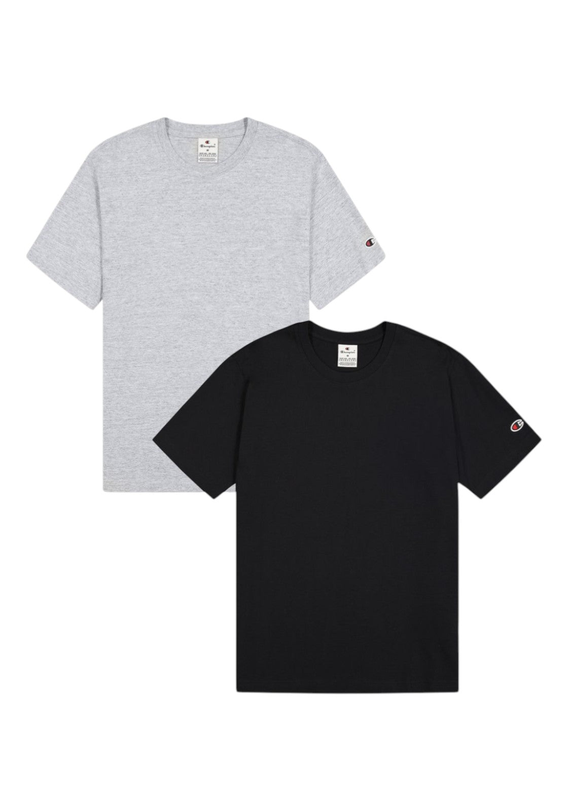 T-SHIRT E CANOTTE Grigio/nero Champion