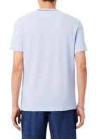 T-SHIRT E CANOTTE Celeste/bordeaux Lacoste