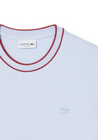T-SHIRT E CANOTTE Celeste/bordeaux Lacoste