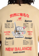 T-SHIRT E CANOTTE Beige/rosso New Balance