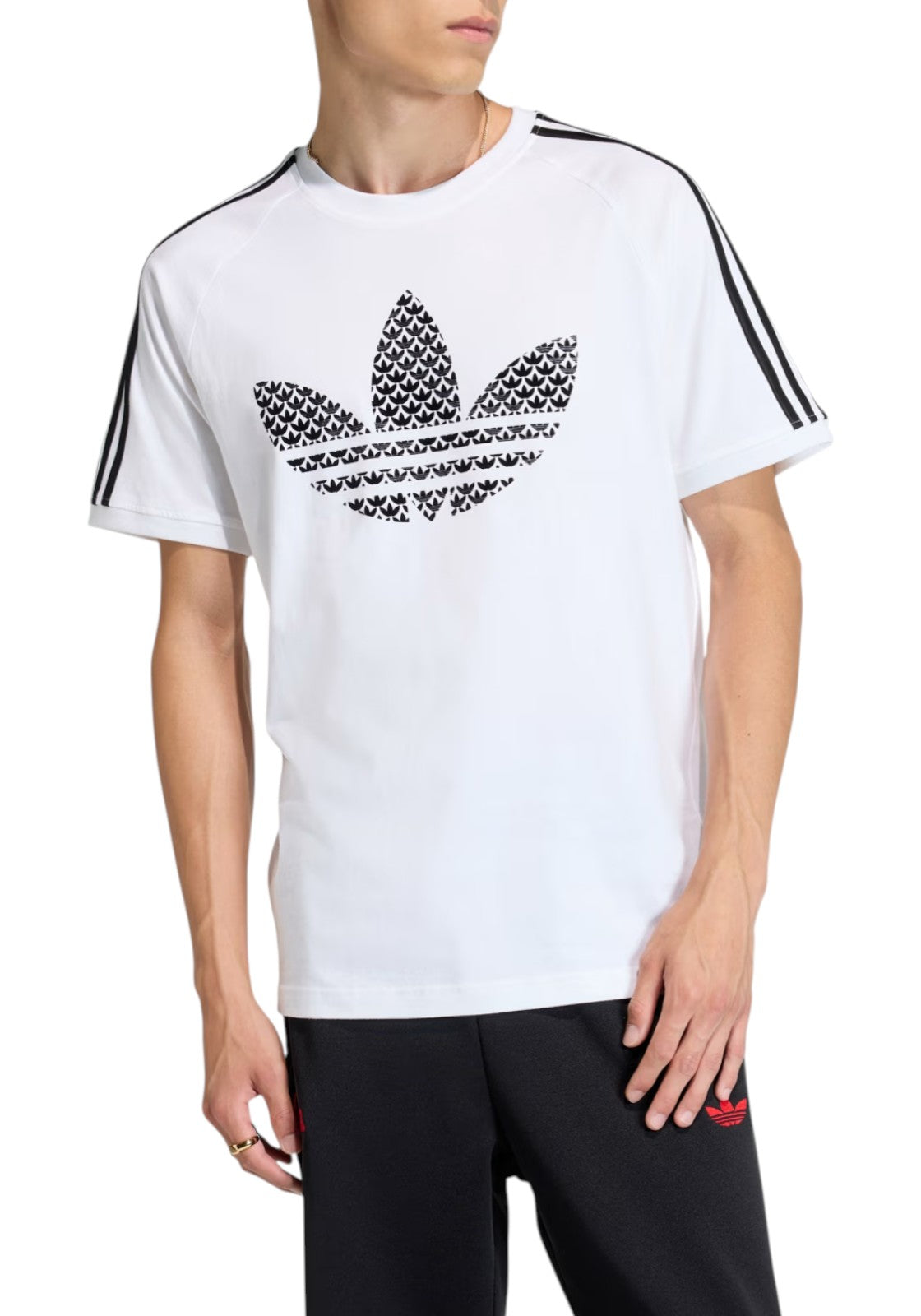 T-SHIRT E CANOTTE Bianco/nero Adidas Originals