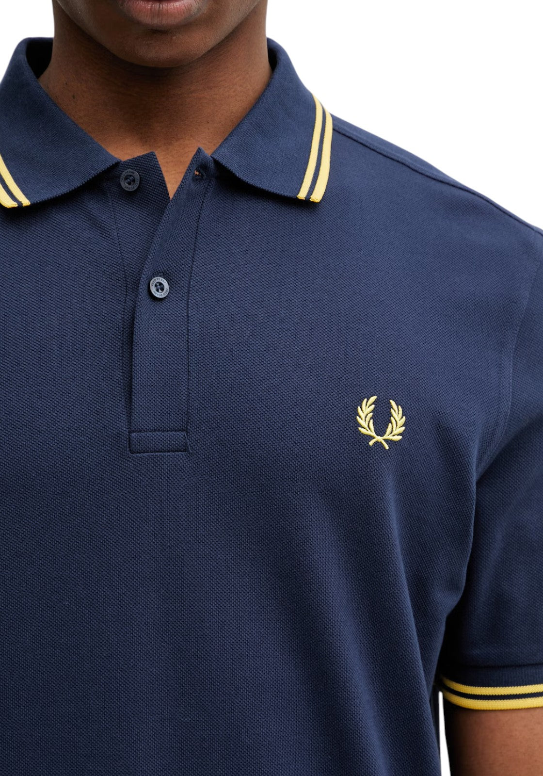 MAGLIONI E POLO Blu/giallo Fred Perry