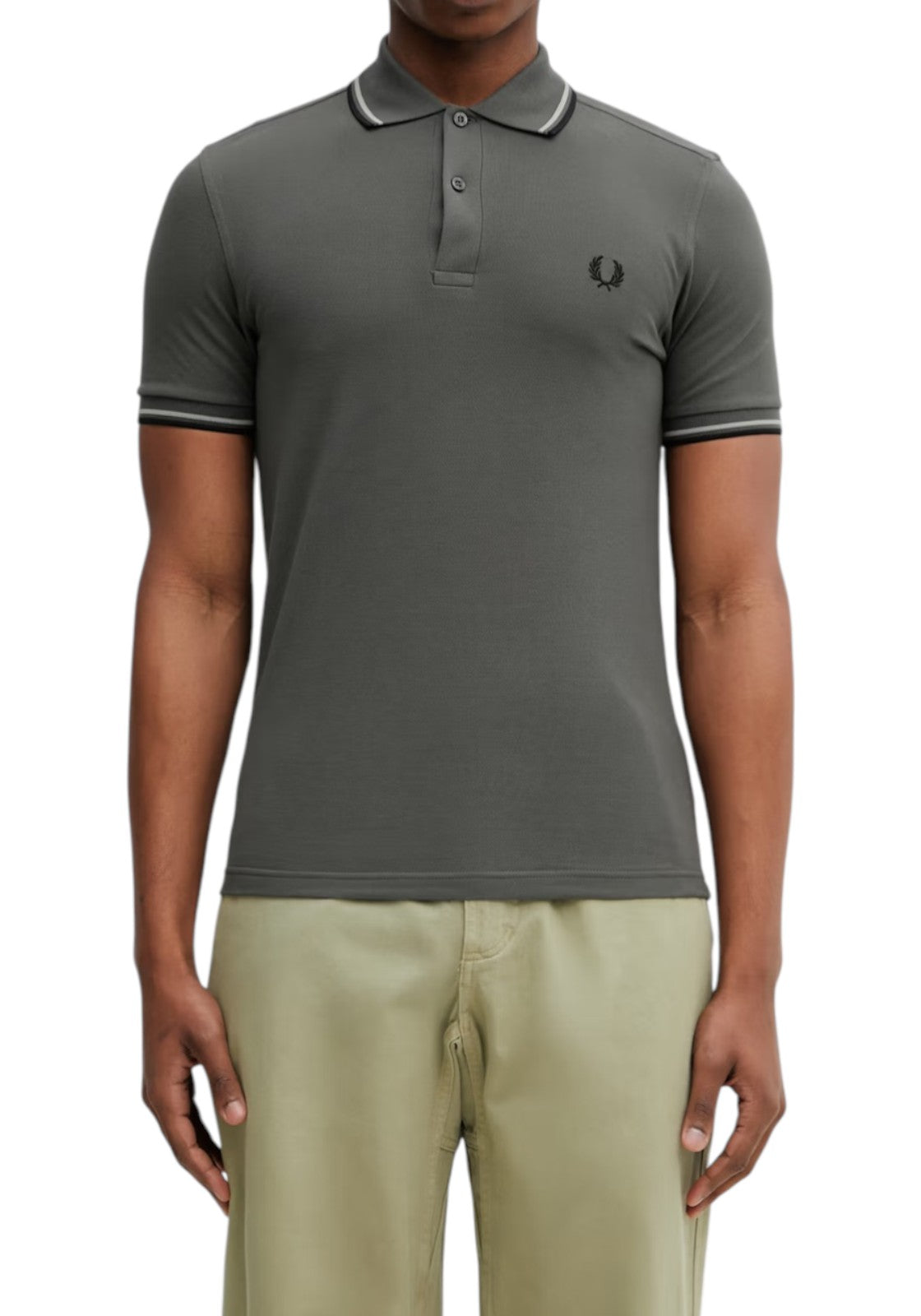 MAGLIONI E POLO Verde/nero Fred Perry
