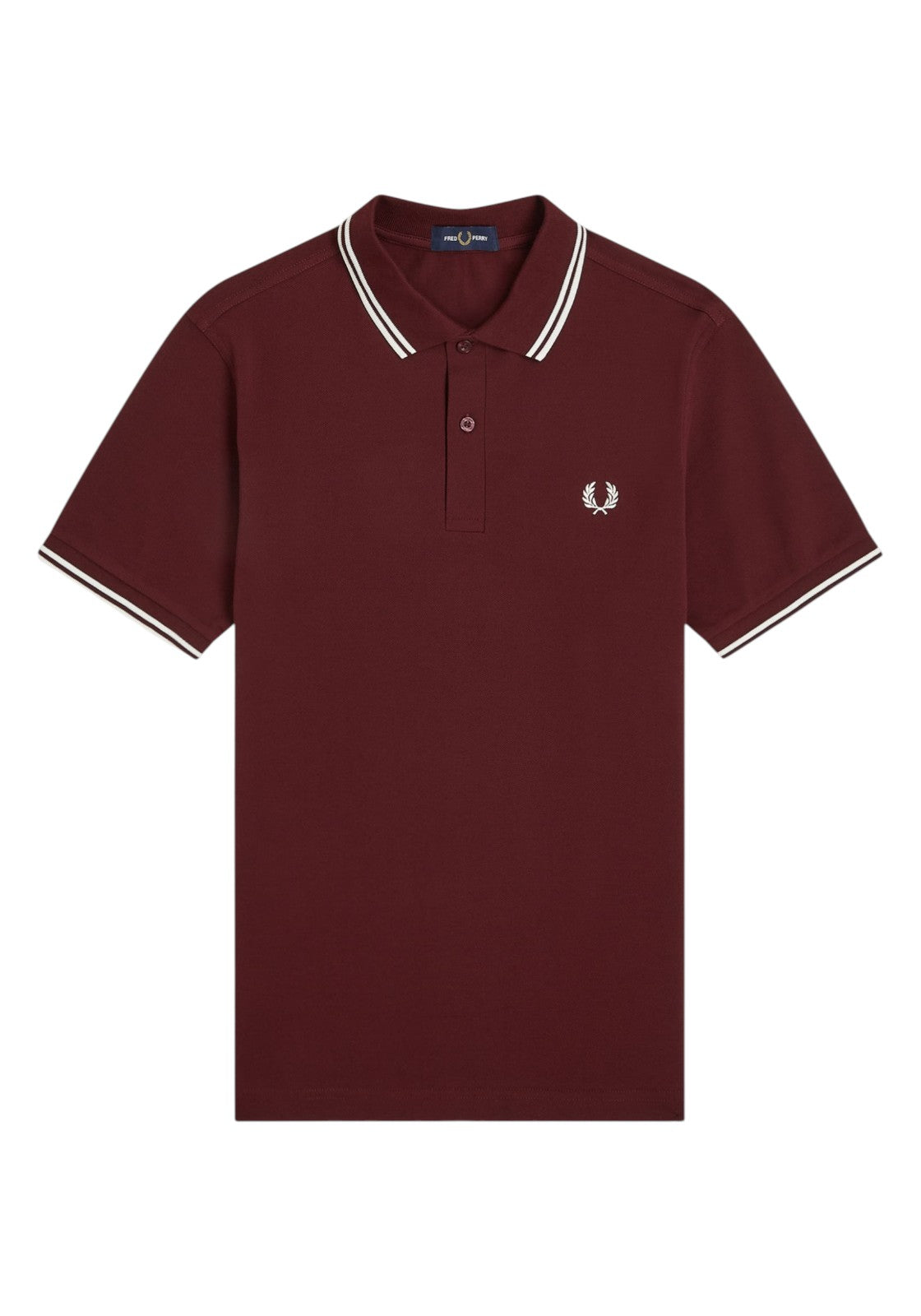 MAGLIONI E POLO Bordeaux/bianco Fred Perry
