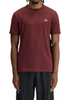 T-SHIRT E CANOTTE Bordeaux Fred Perry