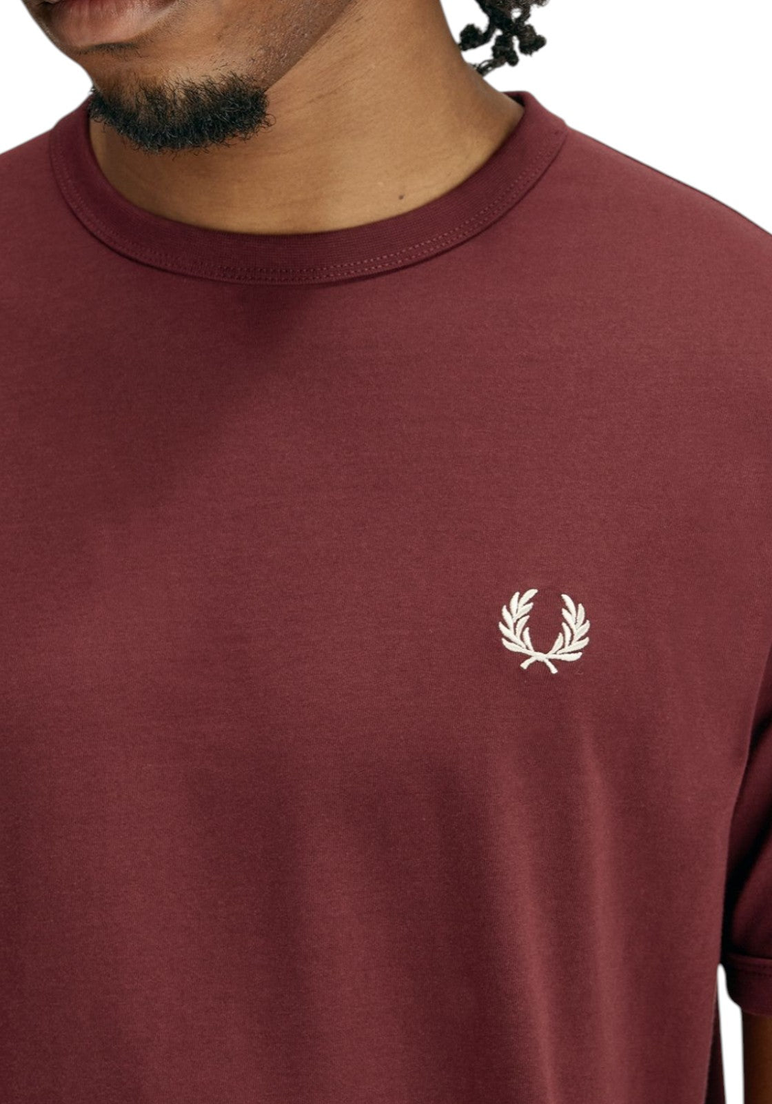T-SHIRT E CANOTTE Bordeaux Fred Perry