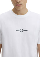 T-SHIRT E CANOTTE Bianco/blu Fred Perry