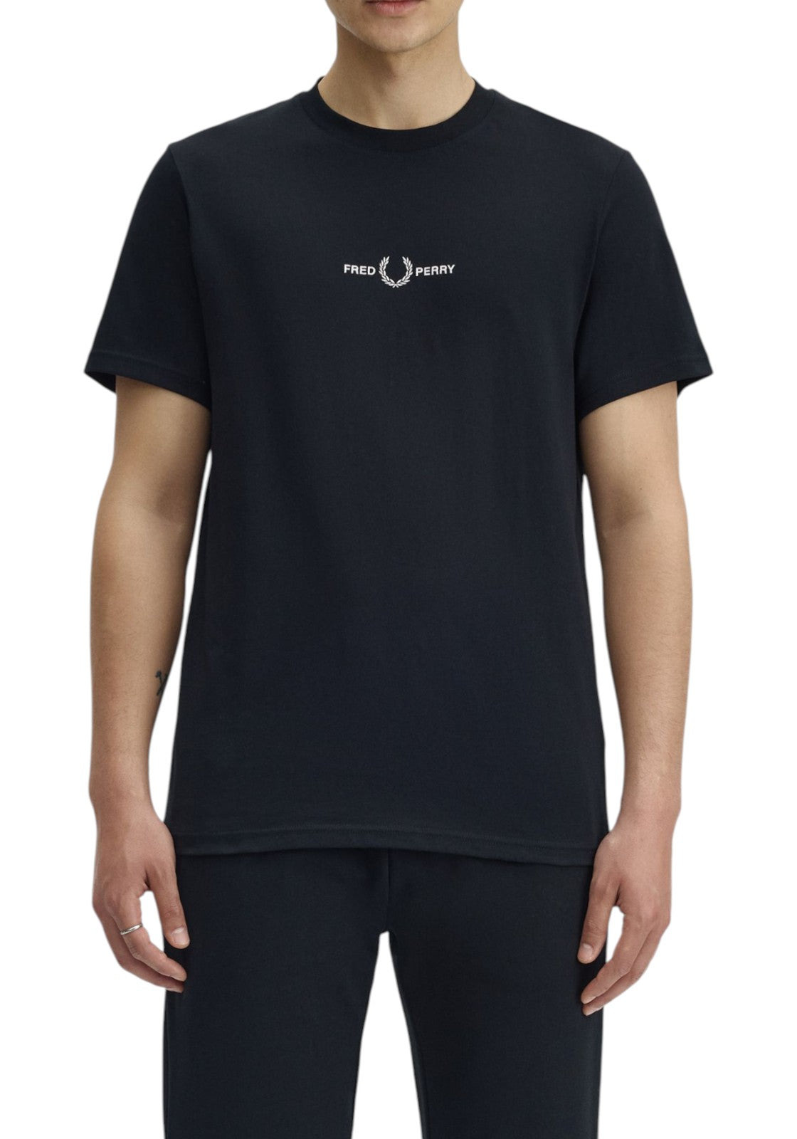 T-SHIRT E CANOTTE Nero/bianco Fred Perry