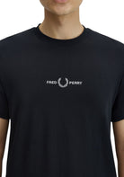 T-SHIRT E CANOTTE Nero/bianco Fred Perry