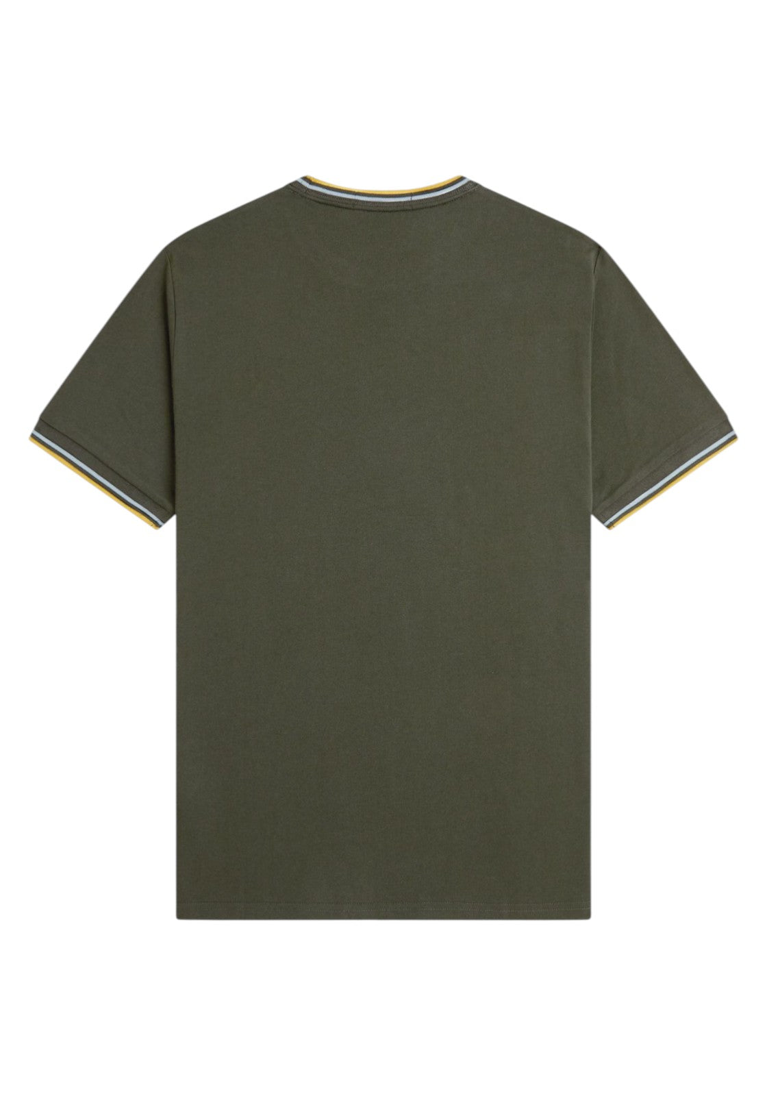 T-SHIRT E CANOTTE Verde/giallo Fred Perry