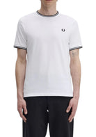 T-SHIRT E CANOTTE Bianco/nero Fred Perry