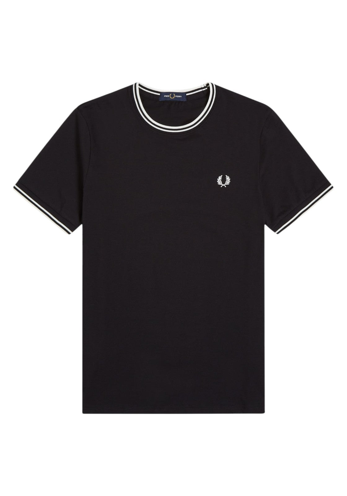 T-SHIRT E CANOTTE Nero/bianco Fred Perry